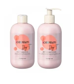 Набор подарочный для волос Inebrya (Ice Cream Dry-T шампунь+кондіционер 300 мл+300 мл)