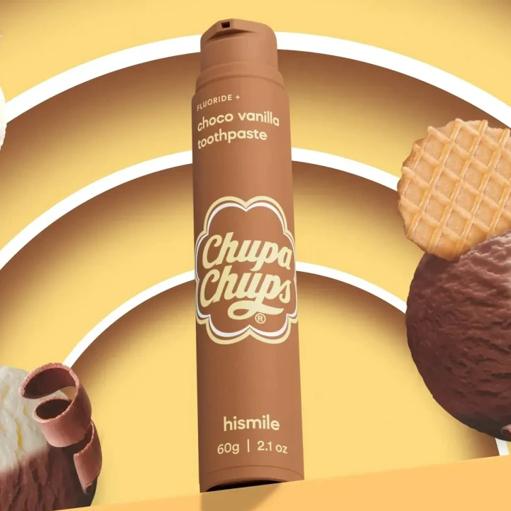 Паста зубная Hismile (Chupa Chups Choco Vanilla 60 г)