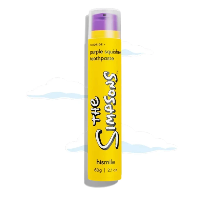 Паста зубная Hismile (The Simpsons Purple Squishee)