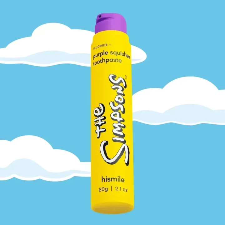 Паста зубная Hismile (The Simpsons Purple Squishee)