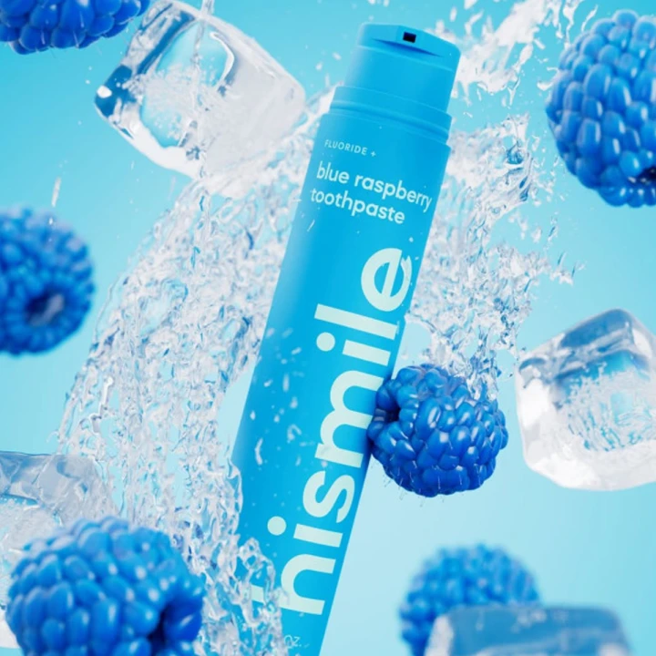 Паста зубная Hismile (Blue Raspberry 60 г)