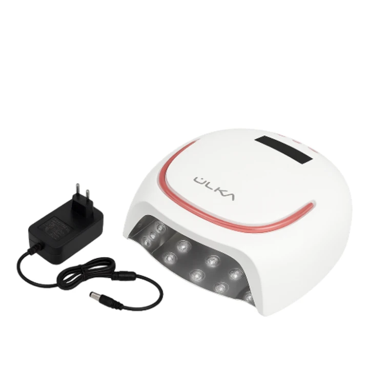 Лампа LED/UV для маникюра ULKA (Rosé с аккумулятором 80 Вт)