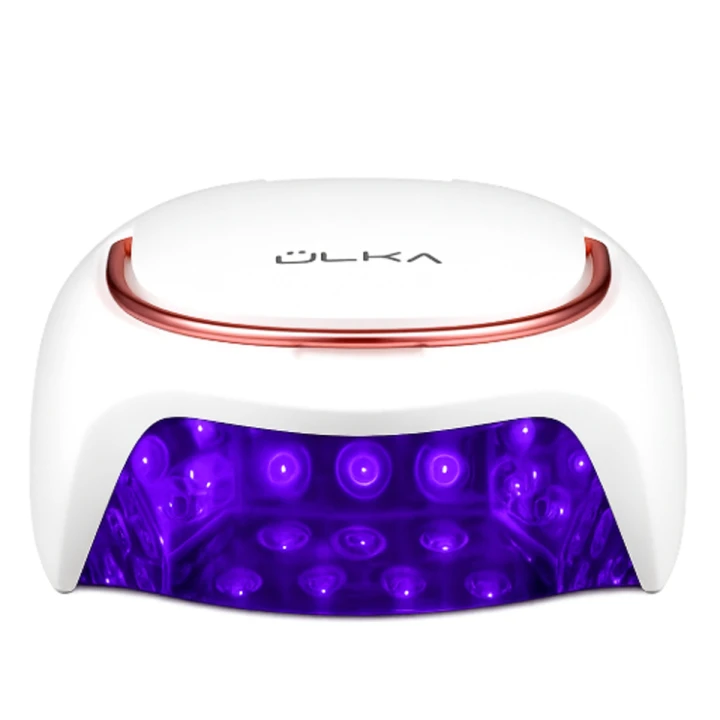 Лампа LED/UV для маникюра ULKA (Rosé с аккумулятором 80 Вт)