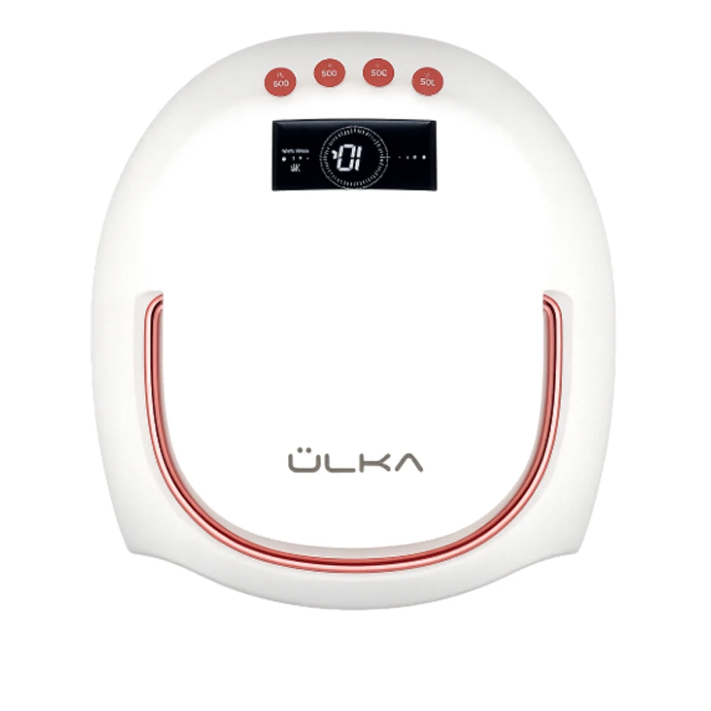 Лампа LED/UV для маникюра ULKA (Rosé с аккумулятором 80 Вт)