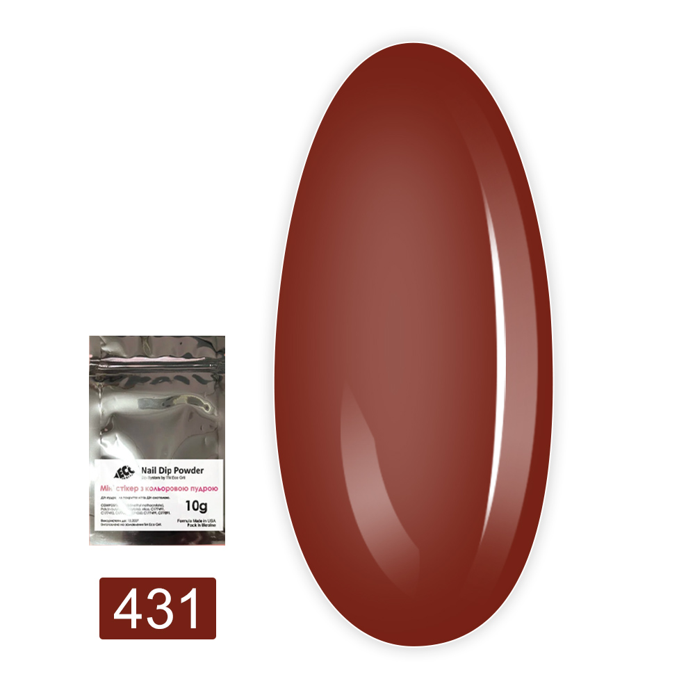 Пудра-Dip для покрытия ногтей Dip системой 10 г (431)