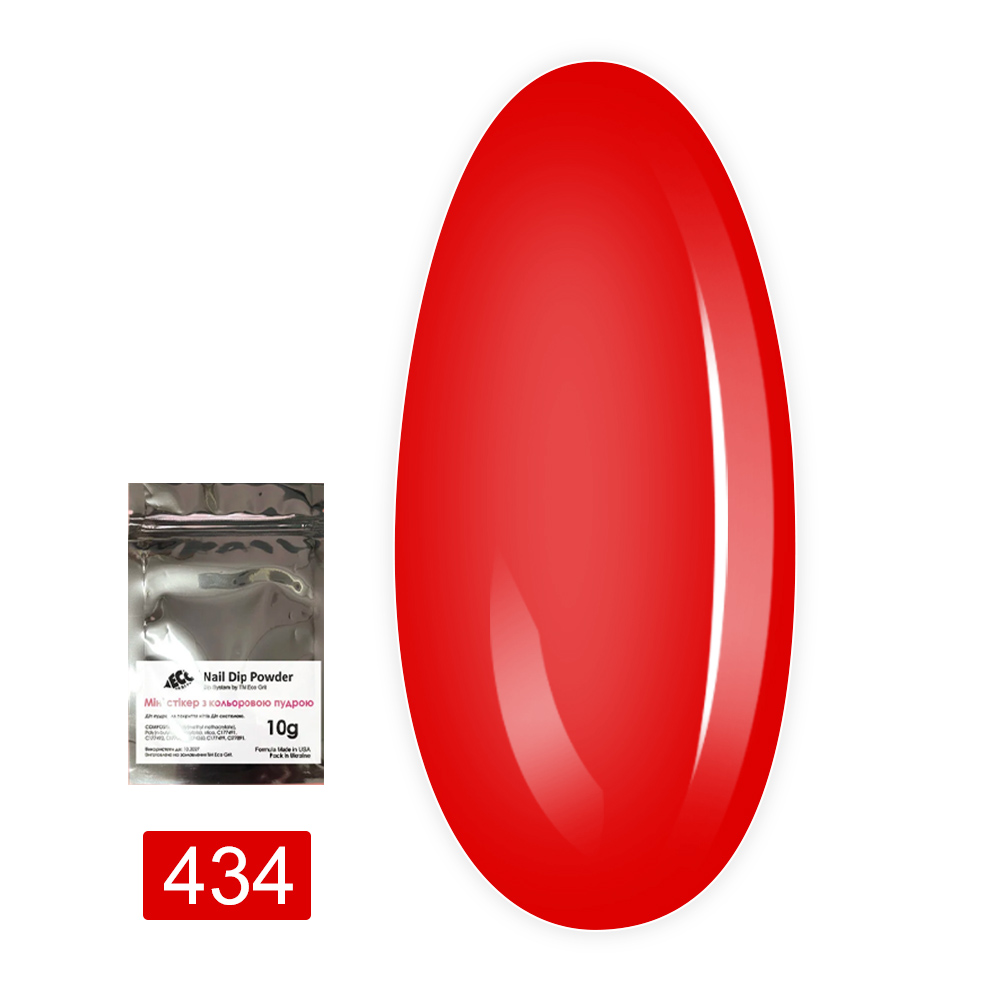 Пудра-Dip для покрытия ногтей Dip системой 10 г (434)