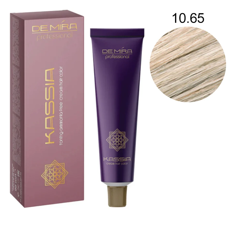 Крем-краска для волос без аммиака Ammonia Free DEMIRA (10-65)