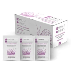 Крем для рук та ніг Shelly (з алантоїном, екстрактом равлика та олією каріте 100 шт. 4 мл)