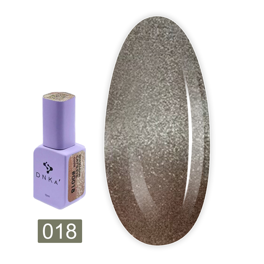 Гель-лак DNKa' 12 мл (Bohemian cat's eye 018 HFTF)