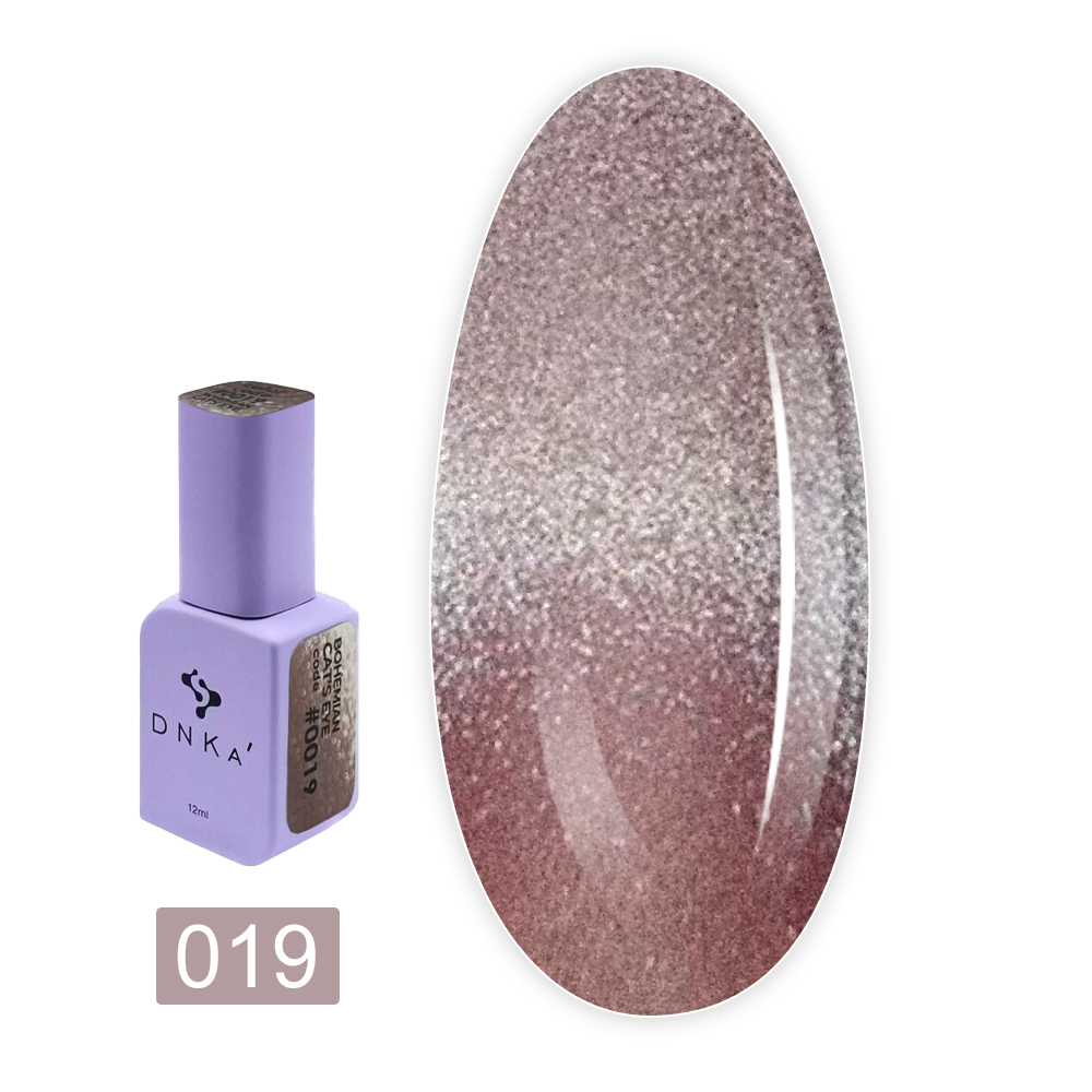 Гель-лак DNKa' 12 мл (Bohemian cat's eye 019 HFTF)