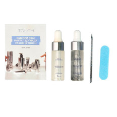 Набір для догляду за нігтями Touch (Moments of care (олія, ремувер, пилочка, паличка))