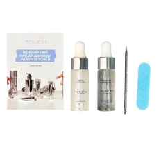 Набор для ухода за ногтями Touch (Moments of care (масло, ремувер, пилочка, палочка))