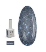 Гель-лак NAILSOFTHENIGHT gel polish, 10 мл (311 Aviation—сине-серый)