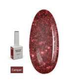 Гель-лак NAILSOFTHENIGHT gel polish, 10 мл (165 Campari—червоний)