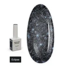 Гель-лак NAILSOFTHENIGHT gel polish, 10 мл (323 Eclipse – черно-синий)