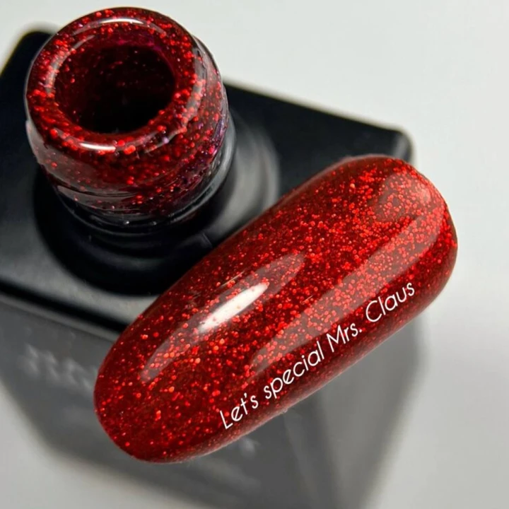 Гель-лак NAILSOFTHENIGHT gel polish, 10 мл (157 Mrs. Claus)