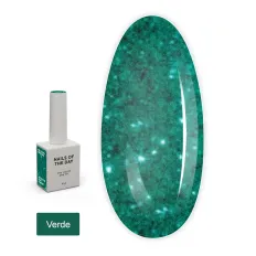 Гель-лак NAILSOFTHENIGHT gel polish, 10 мл (348 Verde — зеленый)