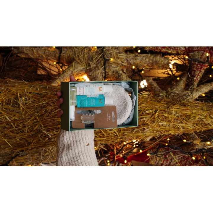 Набор подарочный French Hair Set (№3 (шампунь, кондиционер, аксессуар, масло для тела))