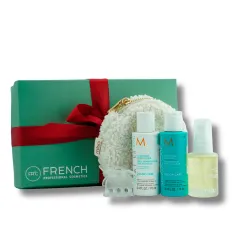 Набір подарунковий French Hair Set  (№3 (шампунь, кондиціонер, аксесуар, олія для тіла))