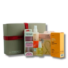 Набір подарунковий French Hair Set  (№5 (Додатковий догляд для волосся, щітка, аксесуар, олія для тіла))