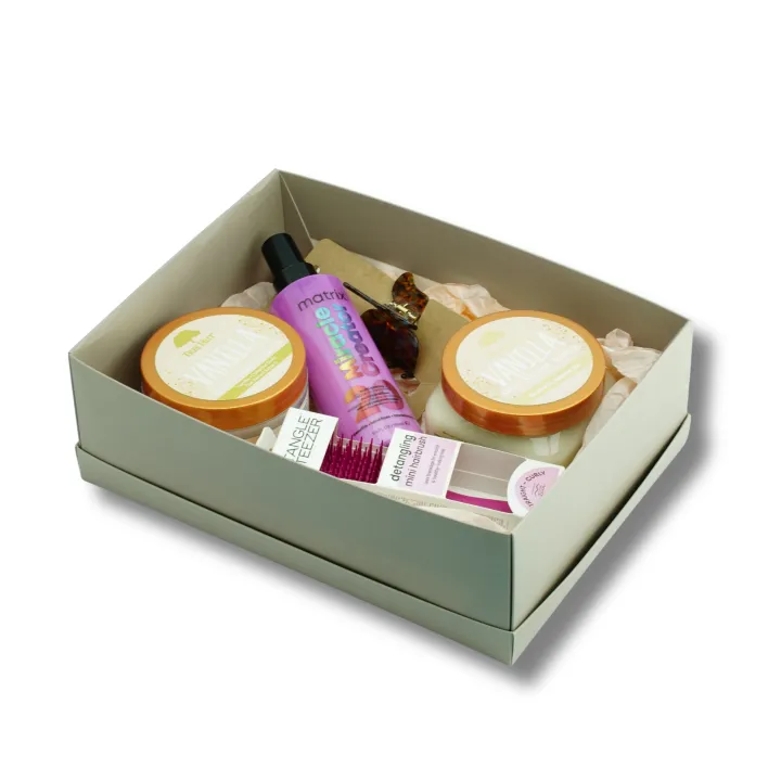 Набор подарочный French Hair Set (№6 (Уход за телом и волосами, щетка, аксессуар))