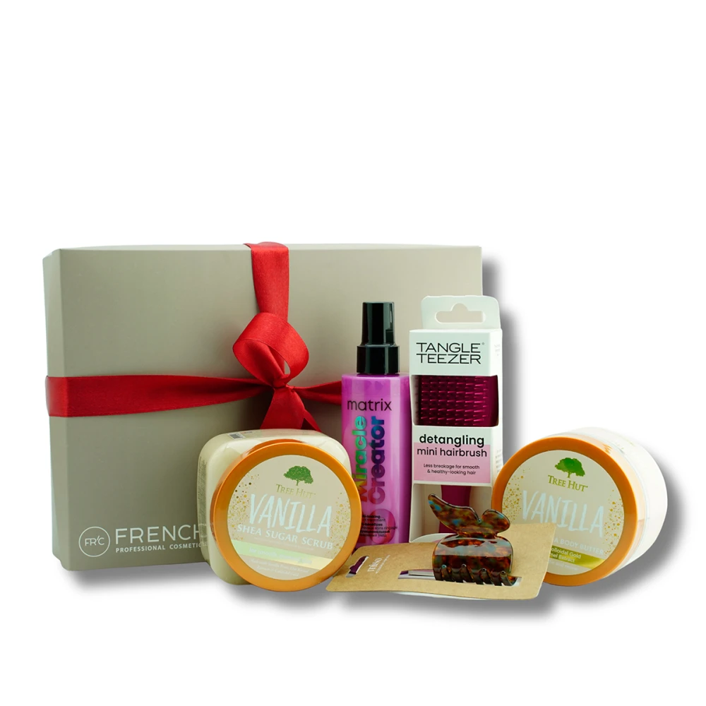 Набор подарочный French Hair Set (№6 (Уход за телом и волосами, щетка, аксессуар))