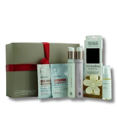 Набір подарунковий French Hair Set  (№7 (догляд за волоссям та обличчям, щітка, аксесуар))