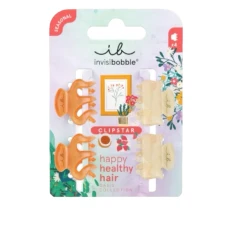 Заколка для волос Invisibobble CLIPSTAR (Oasis Petit Citrus оранжевый/бежевый XS)