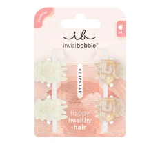 Заколка для волос Invisibobble CLIPSTAR (Petit Rainbow Белый XS)