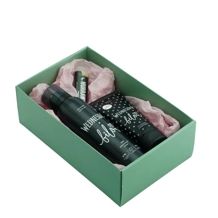 Набор подарочный French Body Set (№1 (бальзам для губ, крем для рук, дезодорант))