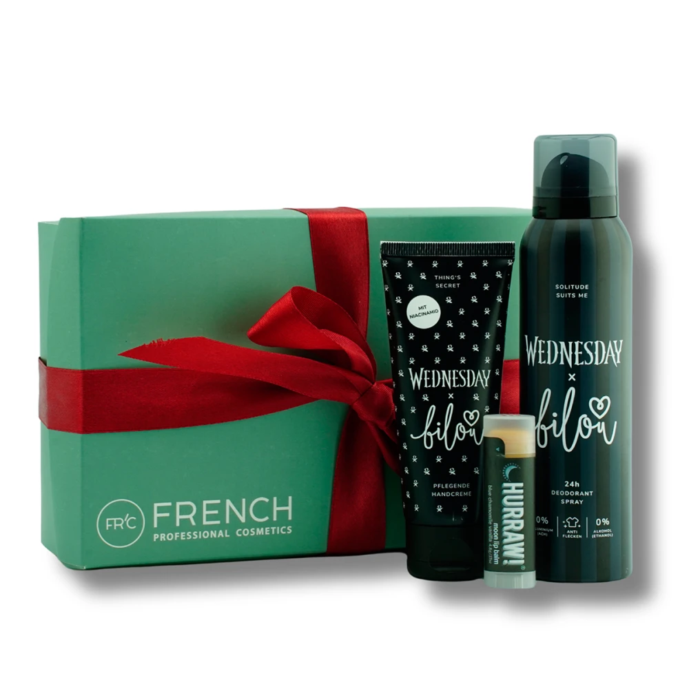 Набор подарочный French Body Set (№1 (бальзам для губ, крем для рук, дезодорант))