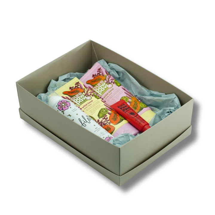 Набор подарочный French Body Set (№2 (бальзам для губ, гель для душа, лосьон для тела, дезодорант))