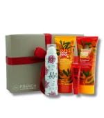 Набор подарочный French Body Set (№2 (бальзам для губ, гель для душа, лосьон для тела, дезодорант))