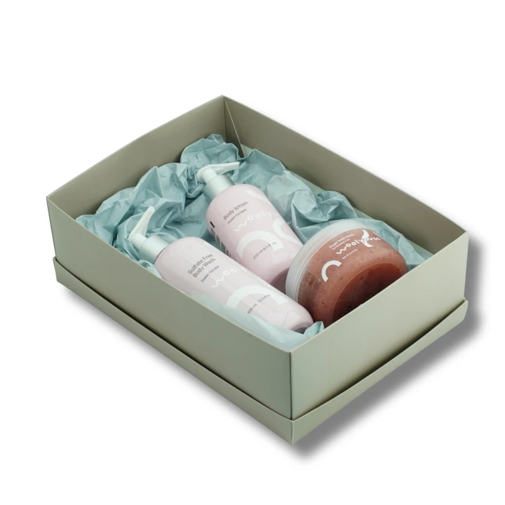 Набор подарочный French Body Set (№4 (гель для душа, лосьон для тела, скраб для тела))