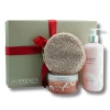 Набор подарочный French Body Set (№5 (гель для душа, скраб для тела, косметичка))