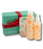 Набор подарочный French Body Set (№6 (пенка для душа, спрей для тела, заколка))