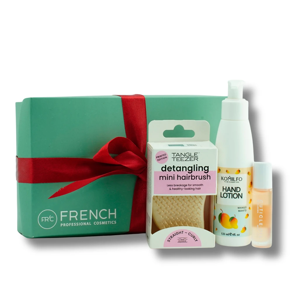 Набор подарочный French Body Set (№12 (лосьон, масло для кутикулы и щетка))