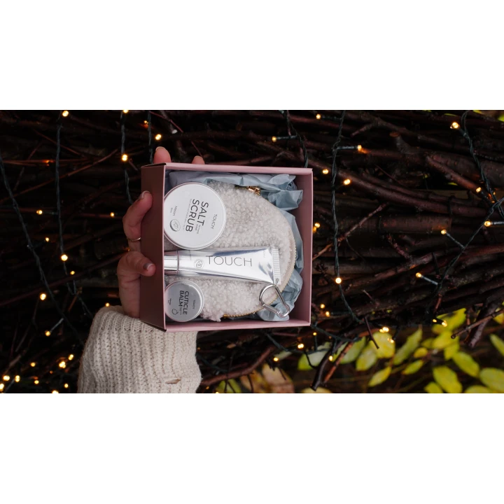 Набор подарочный French Body Set (№13 (скраб, крем, бальзам и косметичка))