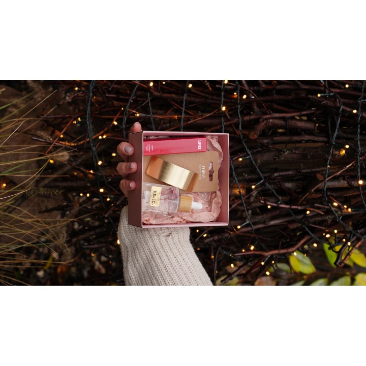 Набор подарочный French Body Set (№16 (масло, тинт, заколка))