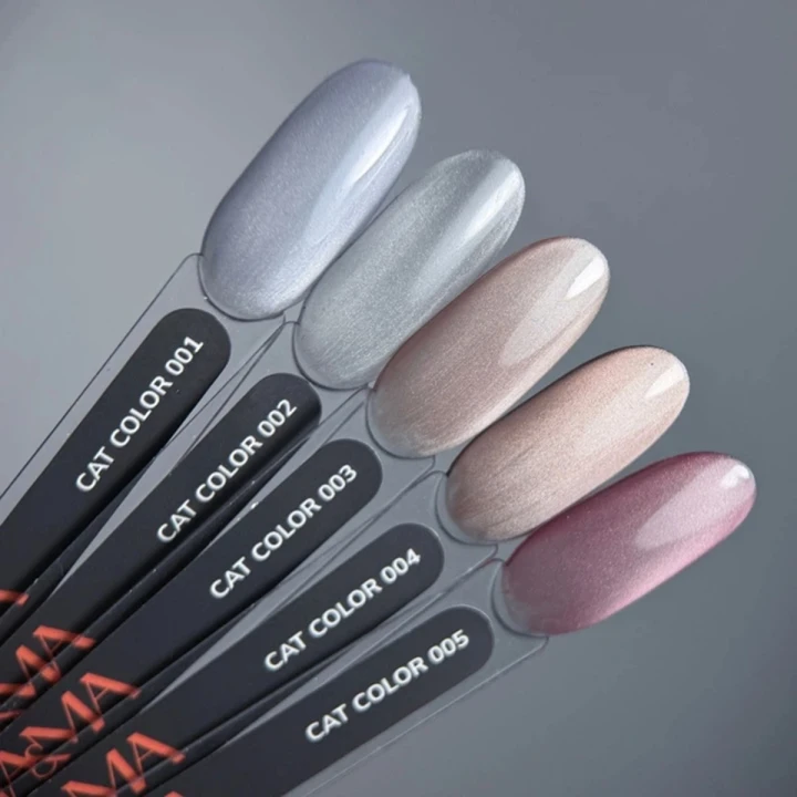 Гель-лак кошачий глаз для ногтей GA&MA (Cat color 001)