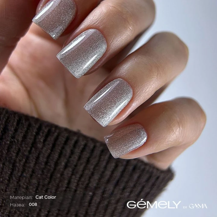 Гель-лак котяче око для нігтів GA&MA (Cat color 008)