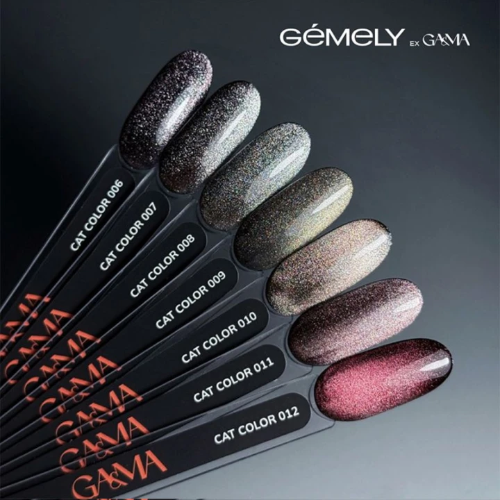 Гель-лак котяче око для нігтів GA&MA (Cat color 009)