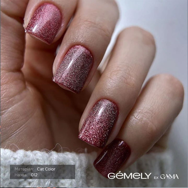 Гель-лак кошачий глаз для ногтей GA&MA (Cat color 012)