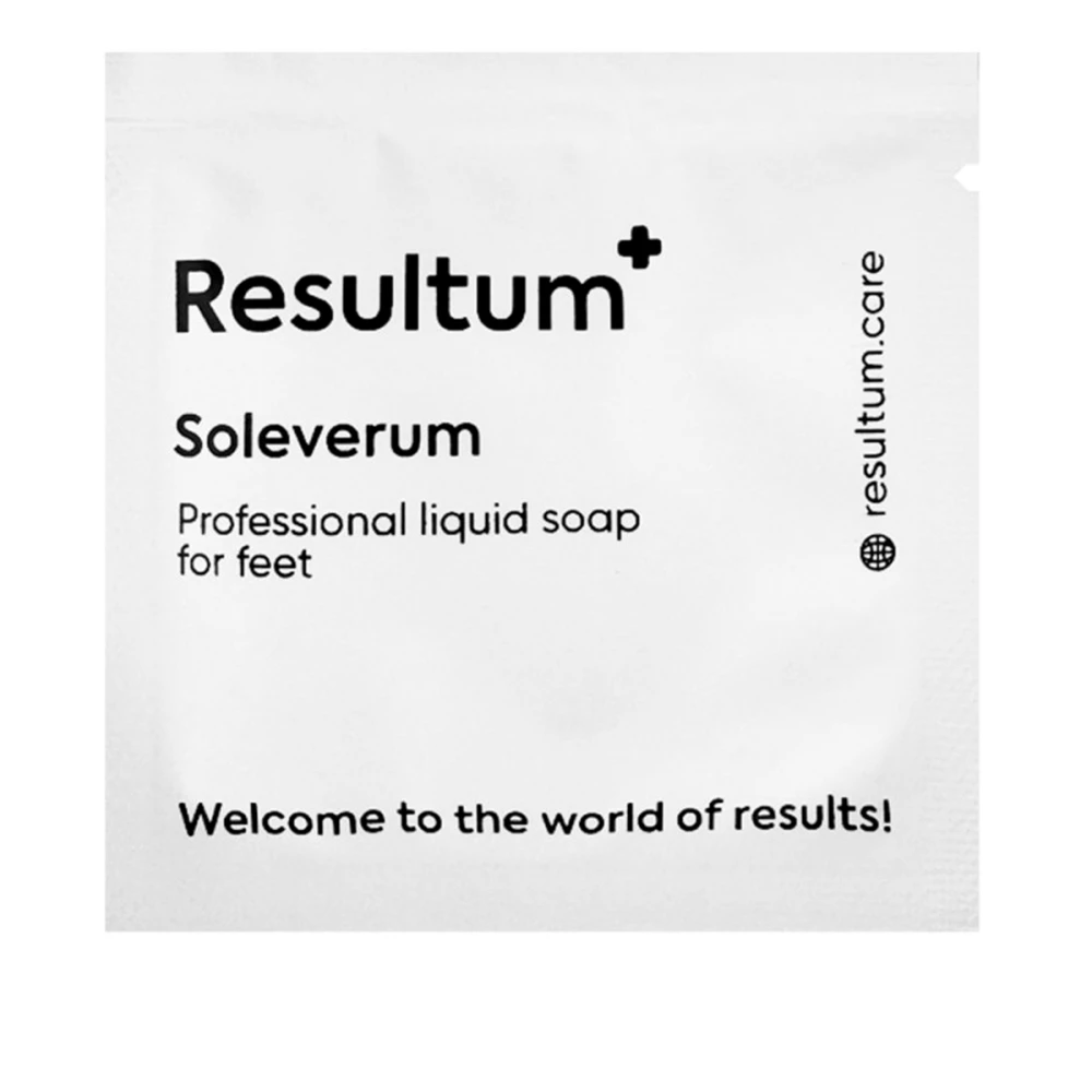 Мыло регенерирующее для рук и ног RESULTUM (Soleverum саше 5 мл)