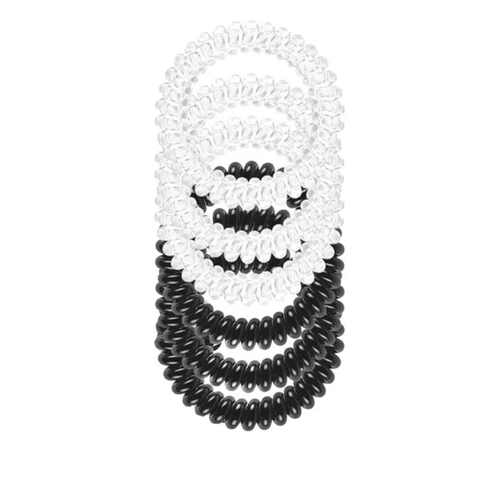 Резинка-браслет для волос Invisibobble SLIM (Day and Night черный/прозрачный)