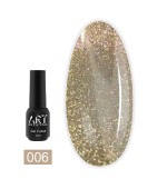 Гель-лак котяче око для нігтів ART In Detail 6 мл (006 Charm)