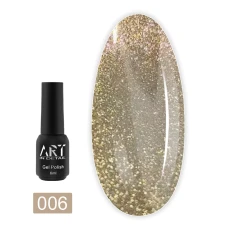 Гель-лак кошачий глаз для ногтей ART In Detail 6 мл (006 Charm)