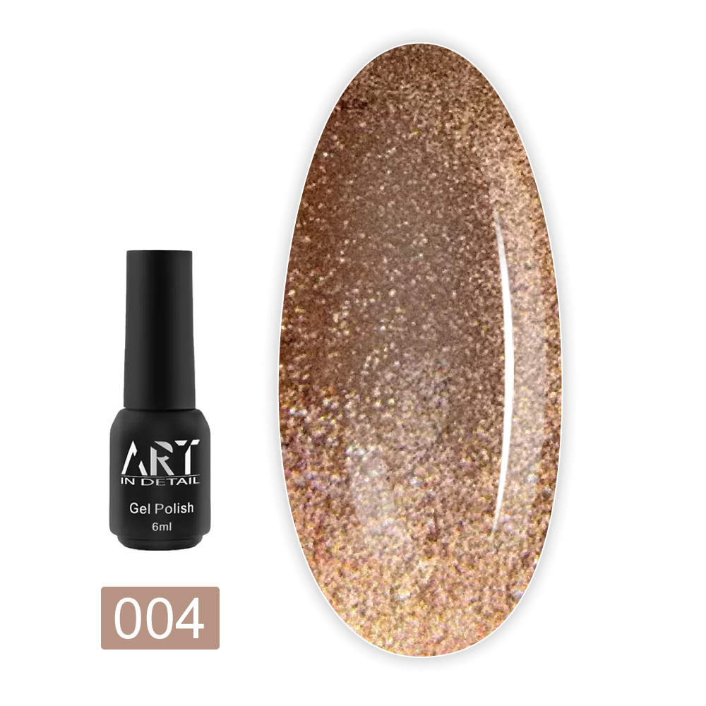 Гель-лак кошачий глаз ART In Detail 6 мл (004 Moonlight Cat Eye)