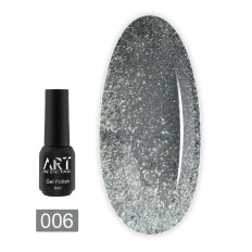 Гель-лак котяче око ART In Detail 6 мл (006 Moonlight Cat Eye)