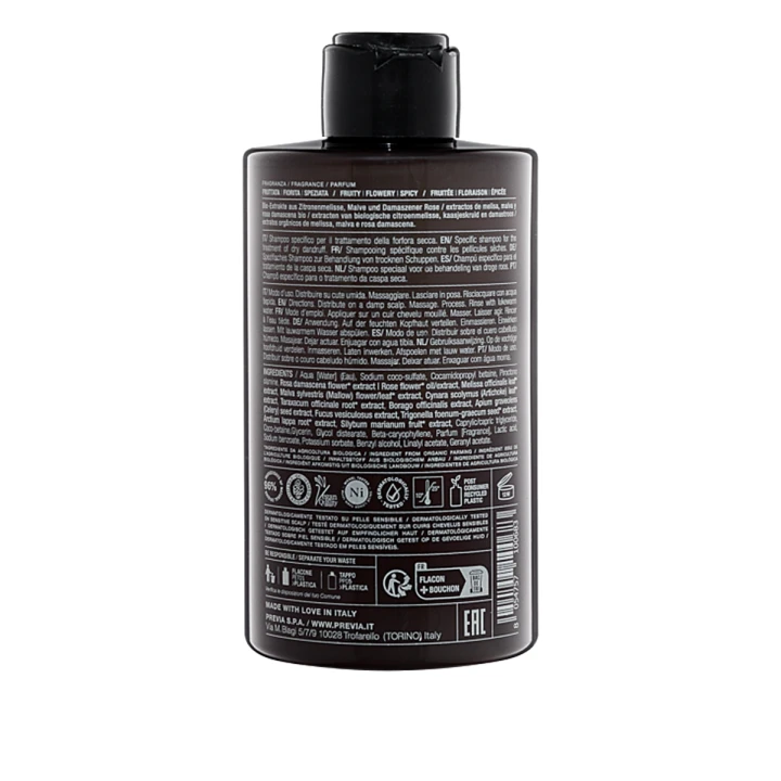 Шампунь очищувальний проти сухої лупи Previa (Extra Life E4.01 350 мл)